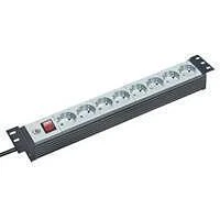 Brennenstuhl Premium-Line tecnologia con interruttore, nero/grigio chiaro, 8x, da h