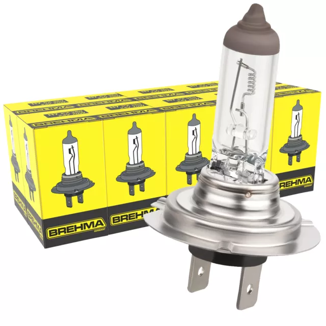 10x Brehma H7 24V 70W PX26d LKW Bus Halogen Lampe Glühbirne Glühlampe