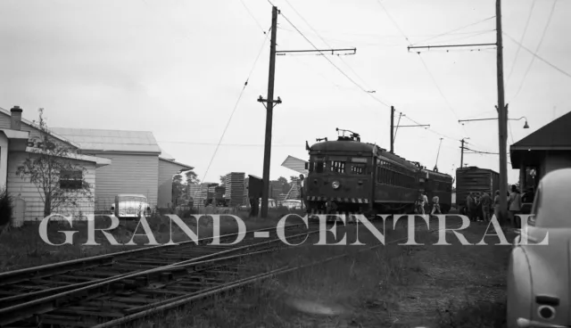 Original 1958 Canadian National Railway Cn Negative #83 Fonthill Canada Ns&T