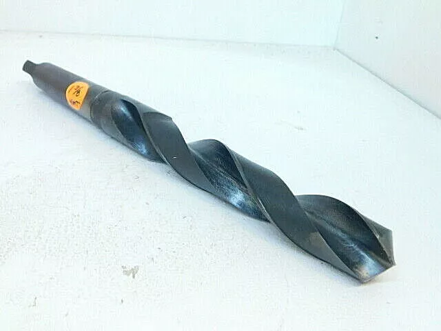 Used #4Mt Taper Shank Hss Twist Drill 1-3/8" (1.375) (Oal: 14-1/2")