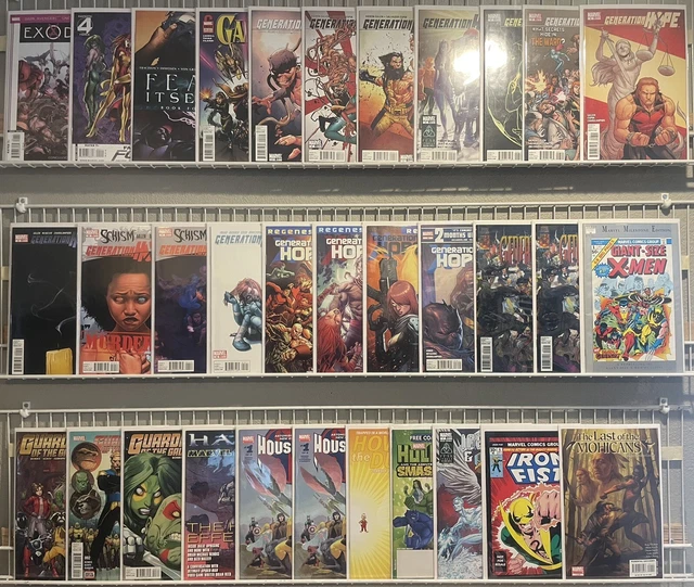 Misc Modern Marvel Comic Lot Of 98 FN To VF/NM - Variants, #1's, One-Shots+ 2