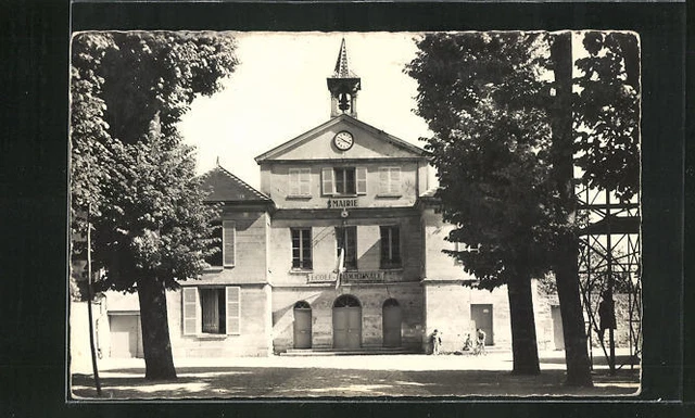 CPA Ennery, La Mairie