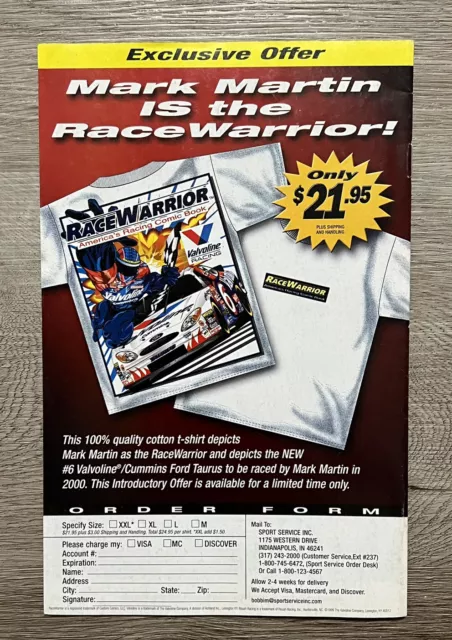 2000 Race Warrior Americas Racing Comic Book #2 3