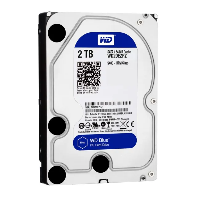 WD Blue WD20EZRZ 2 TB 3.5-Inch Hard Disk Drive