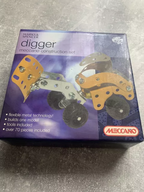 M&S Meccano Digger construction set. New in box but please read my description.