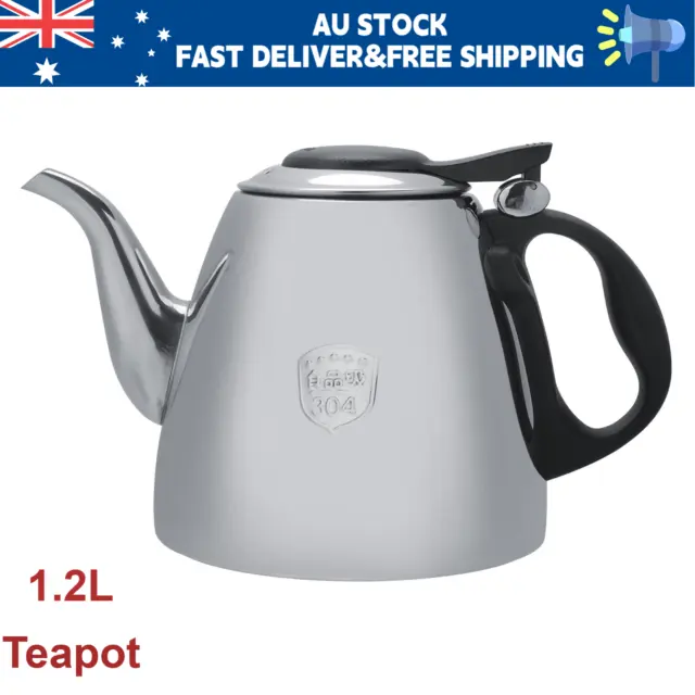 TOPONE 1.5L Stainless Steel Coffee Pot Gold Teapot With Filter Metal T