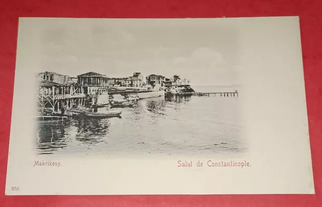 CPA - Turquie - Makrikeuy - Salut de Constantinople