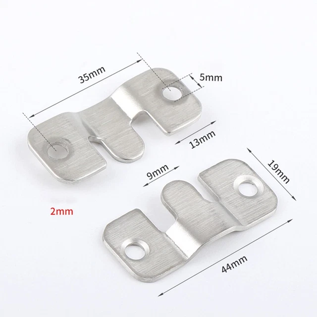 Picture Frame Hooks Two E-shaped Parts Picture Frames For Hanging Pictures