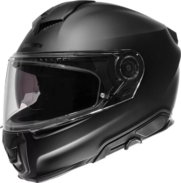 Schuberth S3 Casco de Moto Integral con Parasol Y Pinlockvorb. Negro Mate