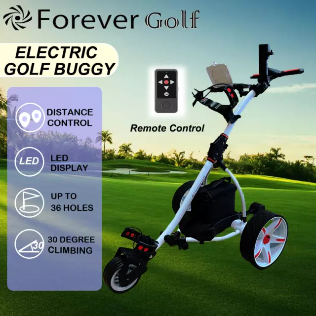 Brand New Remote Control golf buggy Electric Golf Trolley with USB, Dual Motors