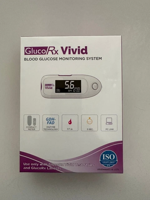 GlucoRx Vivace Glicemia Misuratore