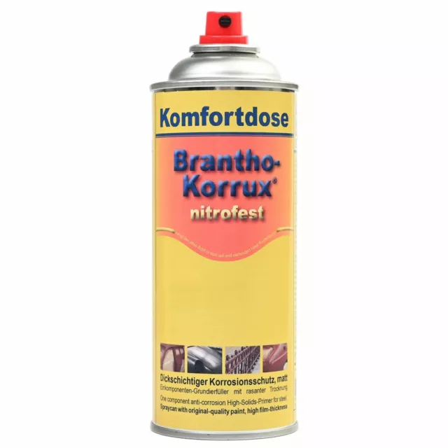 Brantho Korrux "nitrofest" Spraydose Sprühdose 400ml Rostschutz RAL Farbwahl