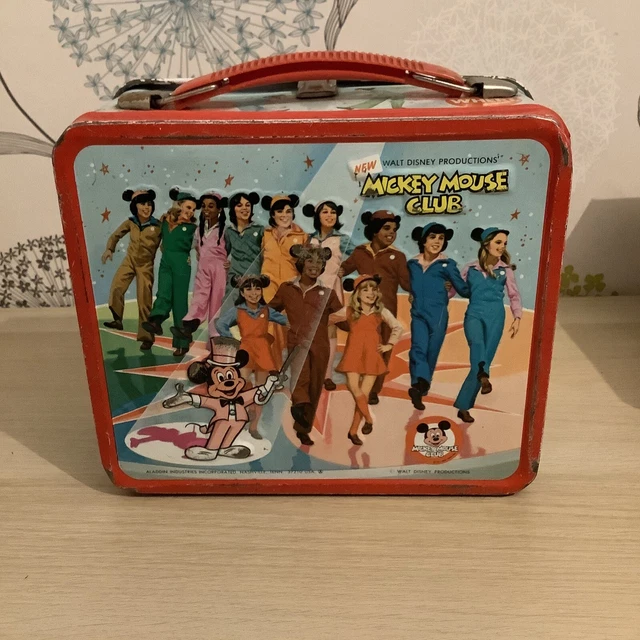 Best HD Pictures about  Mickey Mouse Vintage Lunch Box  with No AI Images