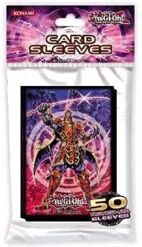 KONAMI YUGIOH DARK Legendary Six Samurai DECK PROTECTOR/SLEEVES (Small) 50ct