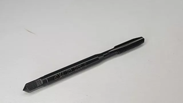 M6x1.0 3 straight Flute taper Tap Black Oxide High-Performance, Precise, Durable 2