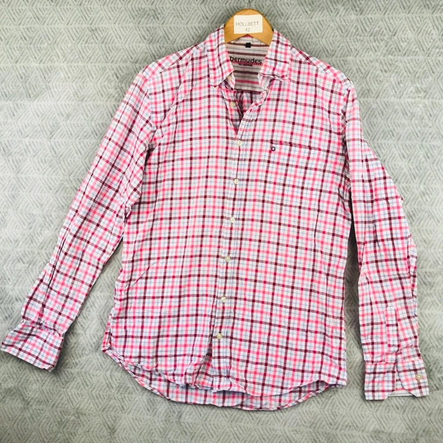Chemise femme American Eagle Outfitters en flanelle M rose à carreaux