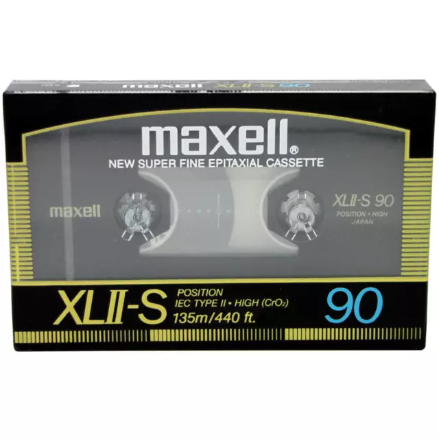 Maxell XLII 90 90 Minute Blank Audio Cassette New sealed on eBid