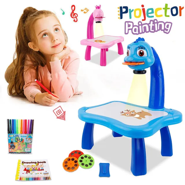 Cartoon Projector Painting Set For Kids Projection Drawing Table Educati  ZOK