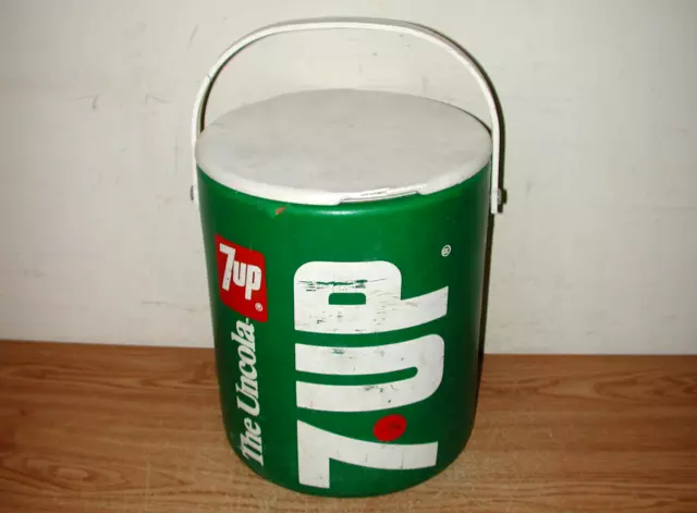 Vintage 1970S 7Up The Uncola Hamilton Skotch Kooler Drink Ice Bucket Cooler