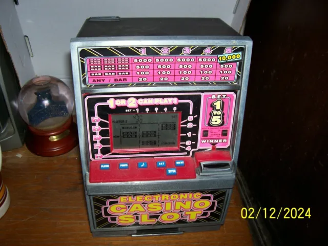 Radio Shack Electronic Casino Slot Machine