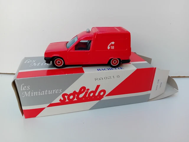 Solido France 1/43 - Renault Express Pompiers La Chaux De Fonds Suisse, Occasion