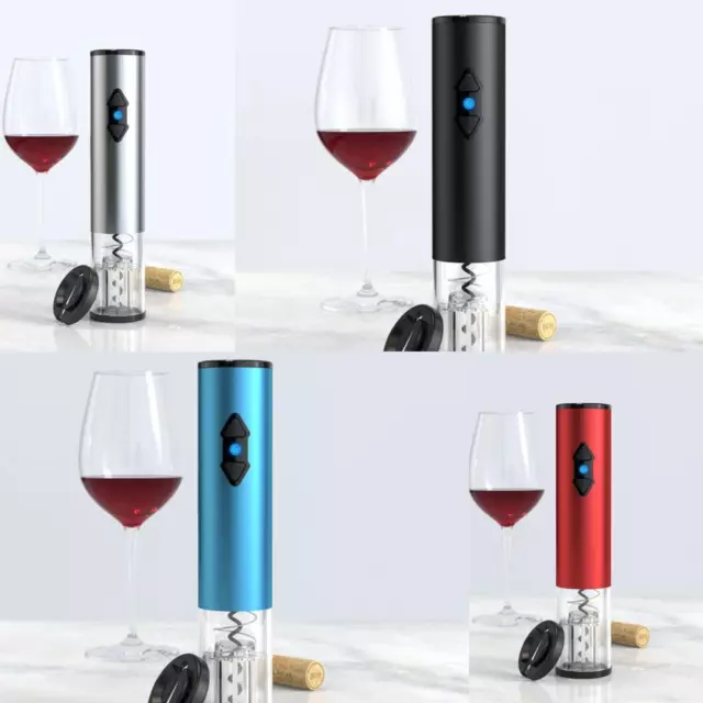 Electric Wine Opener Automatic Cordless Wine Bottle Opener kit With Foil Cutter