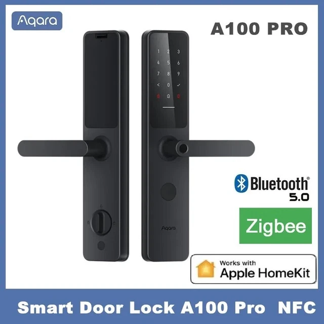 Authentic Aqara SmartDoor Lock A100Pro Zigbee Bluetooth 5.0 Apple Homekit Unlock