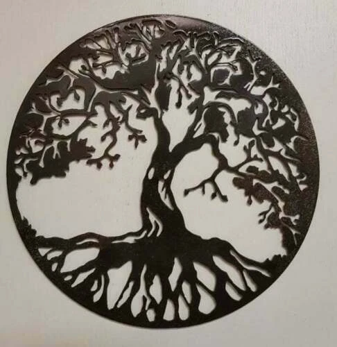 Baum des Lebens Metall Wandkunst Wanddekoration Metall 24" Baum des Lebens...