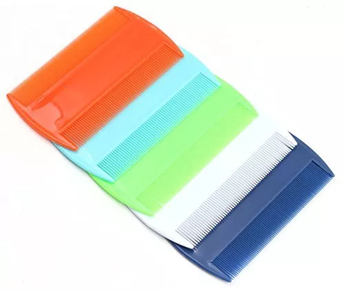 2 x Random Plastic Ultra Fine Nit LICE Comb Children Hair nit remover Dual sides