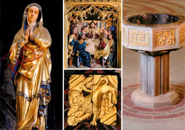 Picture Postcard> Wakefield, Cathedral Church of All Saints, Artefacts