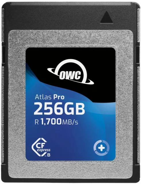 OWC Atlas Pro 256Go CFexpress Type B PCIe 3.0 x2 Carte Mémoire