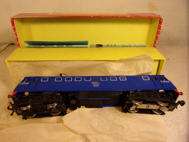 Hornby Dublo - 3245- 3300hp Bo-Bo Electric Loco E3002-3 RAIL-superb/boxd c1965 3