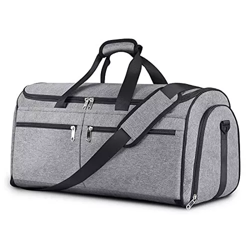 Carry on Garment Bag for Travel, Bukere Convertible Travel Duffel Suit with S...