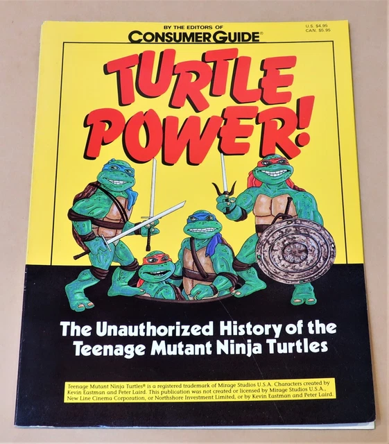 Turtle Powerdvd TURTLE POWER! THE Unauthorized History Of The Tmnt Paperback EUR 12,68 ...
