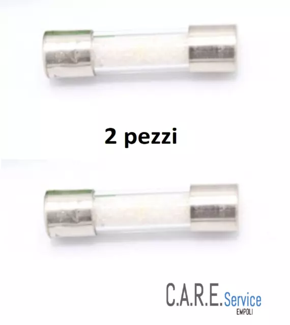 Fusible Retardé 5x20mm 250V 10A Ampère Fusibles En Vetro. 2 Pièces