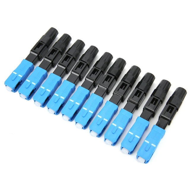 50X SC UPCC Optical Fiber Fast Connector Adapter For Optical ...