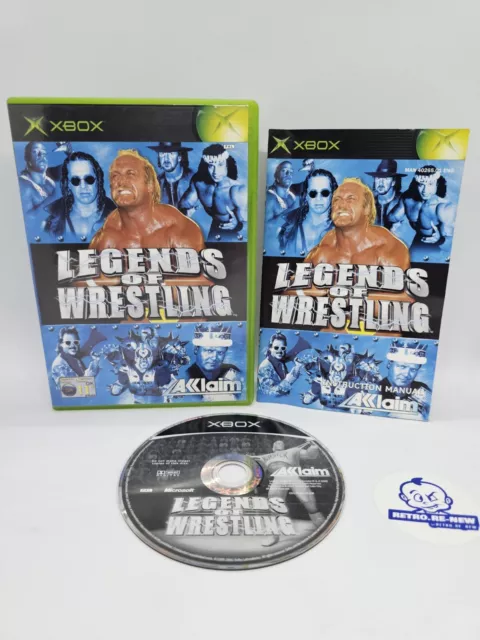 🌟 Legends of Wrestling 🎮 (XBox) 🌟🚀 Good Condition! 🔥😍