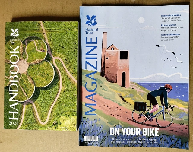 NATIONAL TRUST HANDBOOK 2024 & Spring 2024 Magazine New EUR 7,04
