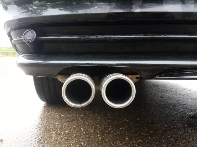 EXHAUST END PIPE BMW E46 318 320 323 0 3 32x2 3 8in Steel Tail