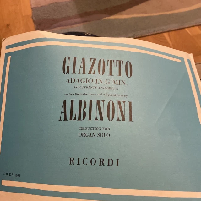 Adagio In G Minor Albinoni
