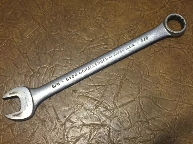 Proto Challenger SAE 5/8 Combination Wrench, 12pt USA 6120