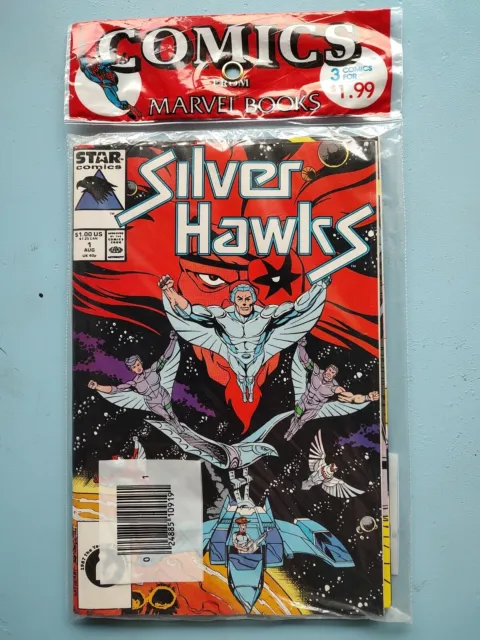 Silverhawks Marvel Star Comics Factory Sealed Issues 1 2 & 3 Thundercats Creator