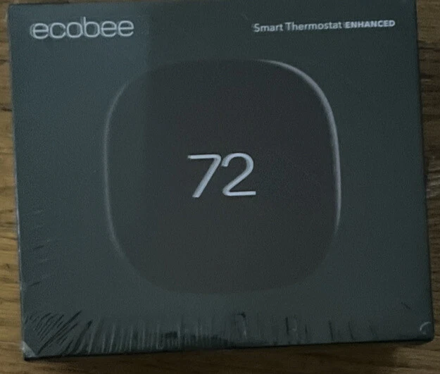 Ecobee EB-STATE6L-01 Smart Thermostat Enhanced Black Ecobee EB-STATE6L-01 Smart Thermostat Enhanced Black