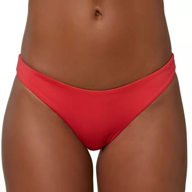 NWT O'Neill Swimsuit Bikini Saltwater Cheeky Matira bottom Size XS Red