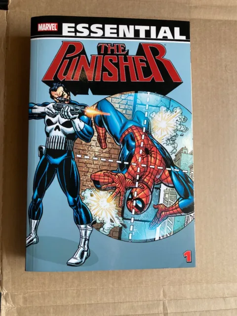 The Punisher Marvel Essential Volume 1 Alternate Cover + Thicker Book!