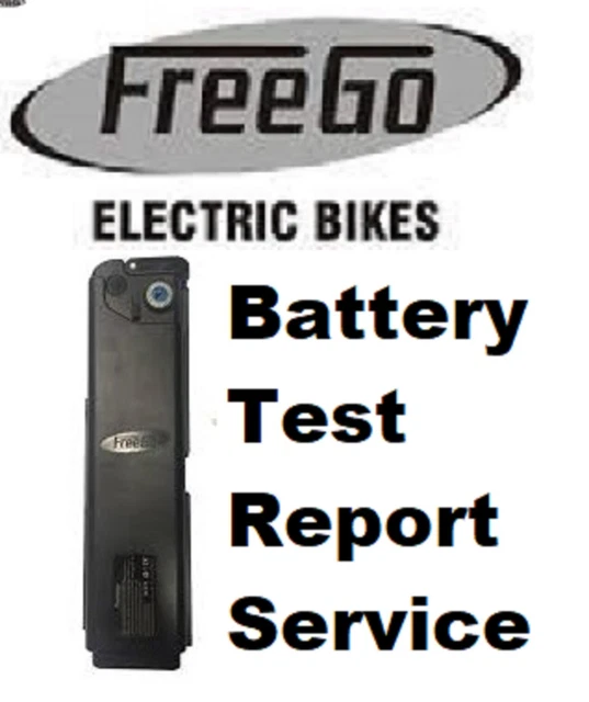 FREEGO E Electric Bike Battery Test Condition Report Service