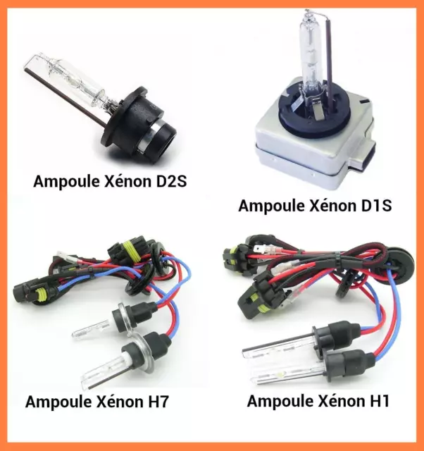 1 ou 2 ampoule XENON 12V35W modèle aux choix H1 H7 D1S D2S 4300K 6000K 8000K hid