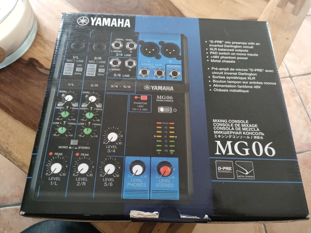 Console De Mixage Yamaha Mg06 4