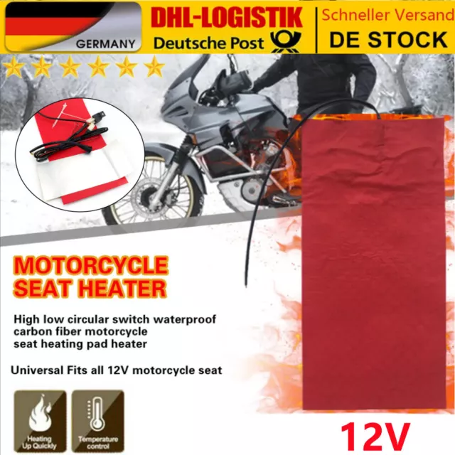 Heizgerät Heizkissen mit Schalter fér ATV Roller Motorrad 12V Sitz Heizung  Pad kaufen bei