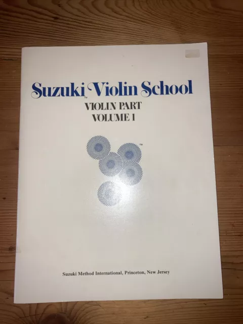 Suzuki Violine Schulbuch Band 1 Copyright 1978